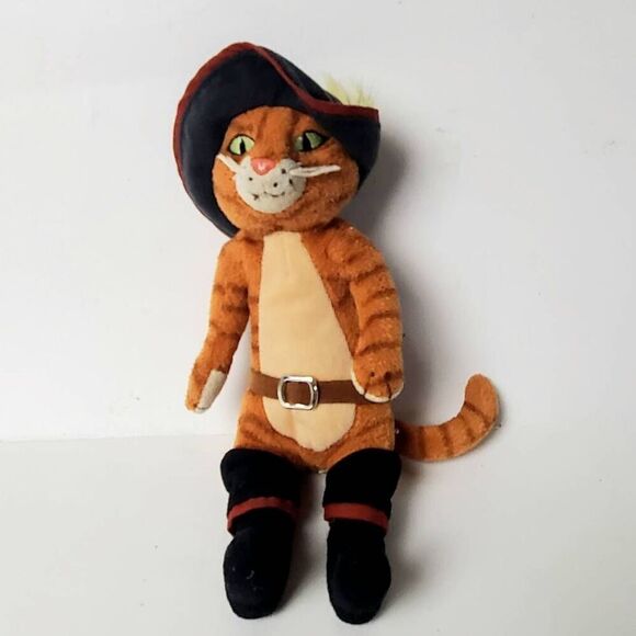 Ty Beanie Boos PUSS IN BOOTS Stuffed Plushy Toy - Picture 1 of 6